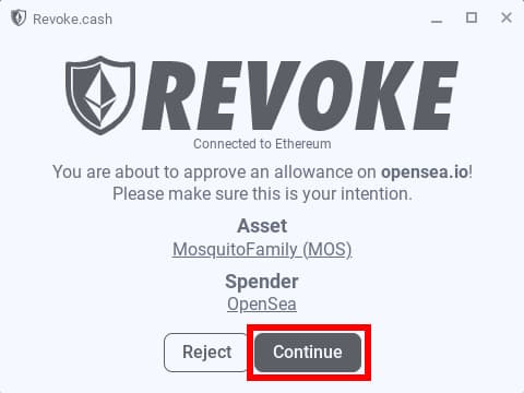 Revoke.Cash　Chrome7