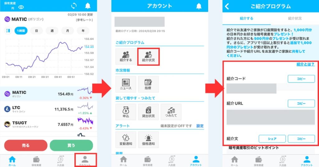 ビットポイント　口座開設14