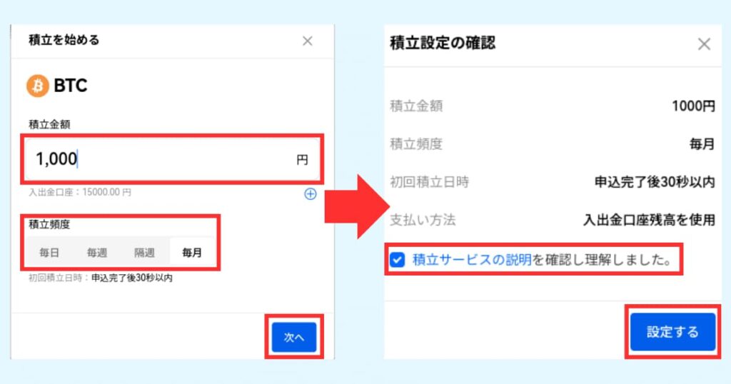 OKCoin積立⑥